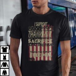 Patriotic-Shirt-I-Support-Our-Troops-Honor-Our-Veterans